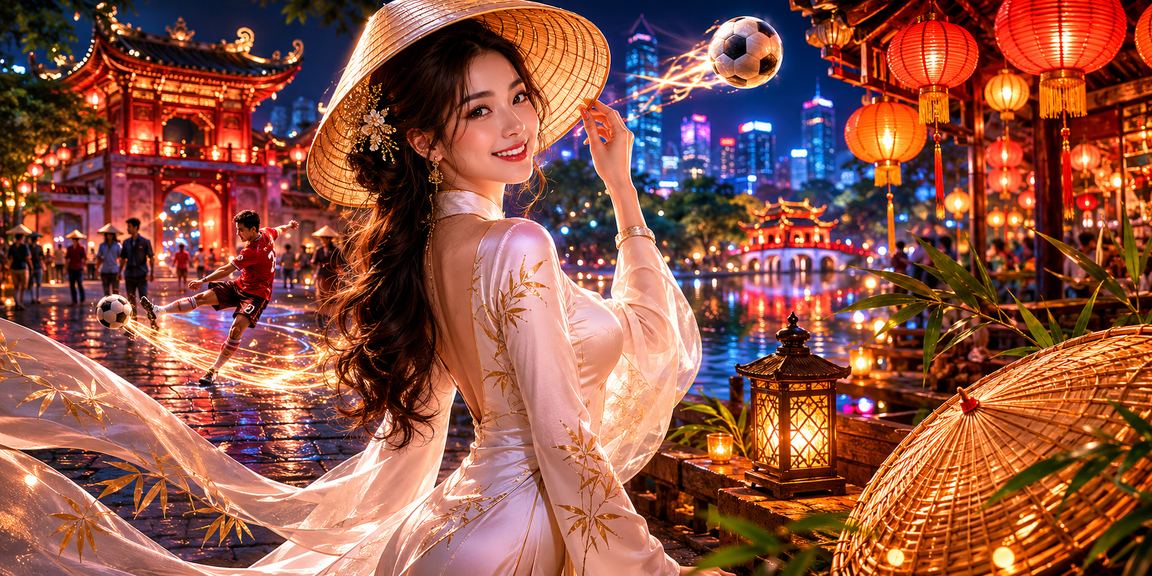 Người chơi phân tích kèo bóng đá tại Hà Nội với cảnh non lá